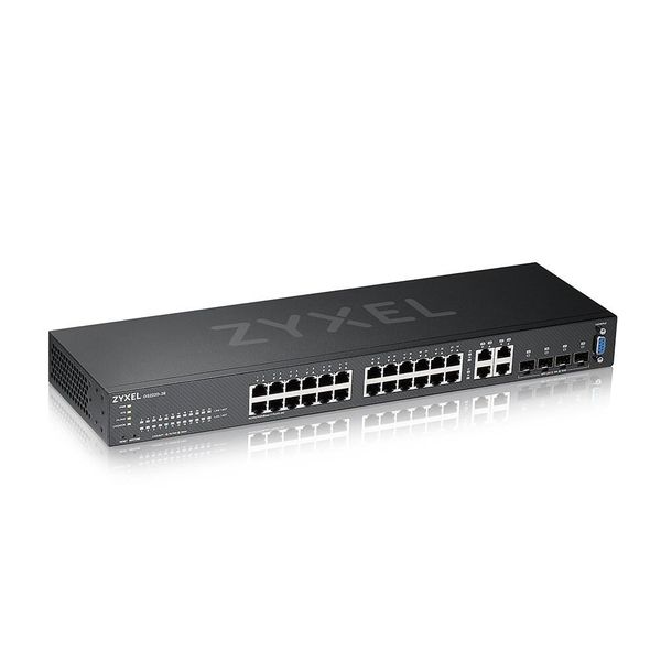 Zyxel GS2220-28 - Switch - Gestito - 24 X 10/100/1000 + 4 X Combi Gigabit Sfp - Montabile Su Rack (GS2220-28-EU0101F)-image