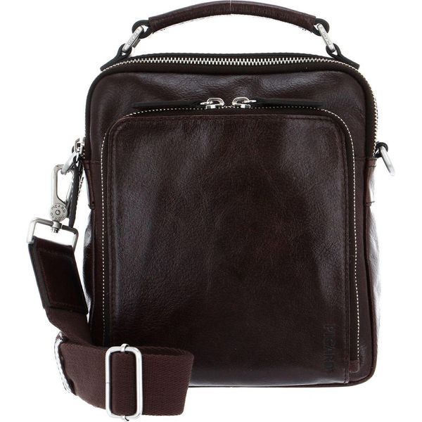 Picard Pelle Borsa A Tracolla Borsetta Buddy Shoulder Bag Cafe Marrone Scuro-image