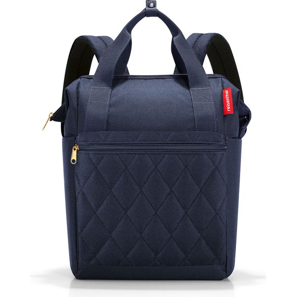 Reisenthel Zaino Allrounder R Backpack 12L Rhombus Midnight Gold Blu Scuro-image