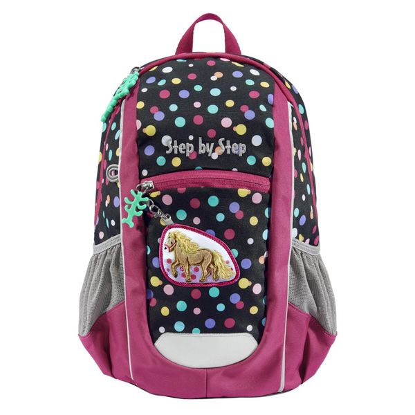 Step By Step Zaino Kiga Maxi Backpack 10L Pony Lotta Multicolore-image