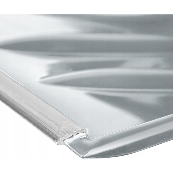 Pala Da Neve Kadax "Embiane"", Vanga Da Neve Senza Manico Con Bordo In Alluminio E Impugnatura Ergonomica, Argento, 49 Cm"-image