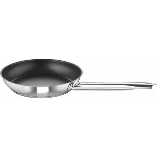 Schulte-Ufer Bratpfanne Edena, Green Life, Edelstahl 18/10, Silbern / Schwarz, 20 Cm, 6876-20-image