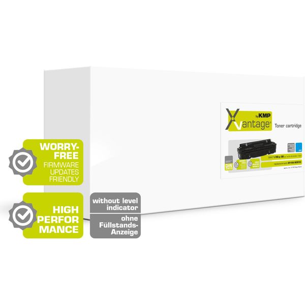 Kmp Xvantage Toner HP415A (W2031A) 2100 Seiten Cyan Remanufactured-image