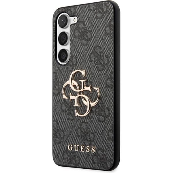 Guess Guhcs24S4Gmggr S24 S921 Czarny/Black Hardcase 4G Big Metal Logo-image