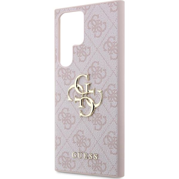 Guess Guhcs24L4Gmgpi S24 Ultra S928RóżOwy/Pink Hardcase 4G Big Metal Logo-image
