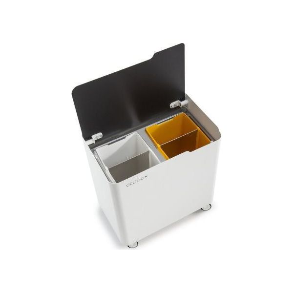 Don Hierro - Cestino Ecobox Top Con Sistema Di Separazione, 40 Litri-image