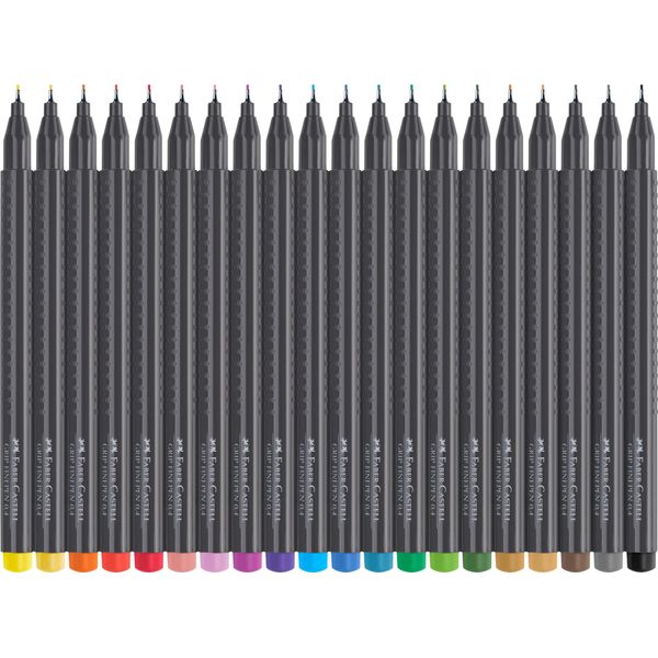 FABER-CASTELL 151630 FABER-CASTELL Grip Fineliner Farbsortiert 0,4 Mm-image