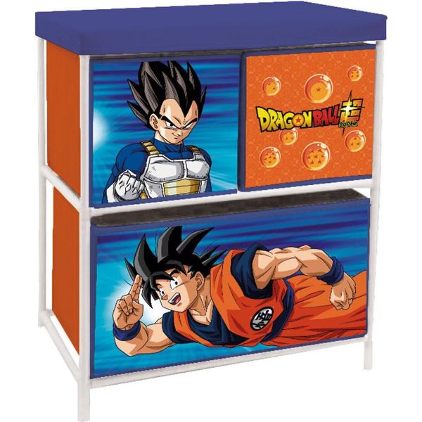 Dragon Ball - Vano Portaoggetti Con 3 Cassetti - 53 X 30 X 60 Cm-image