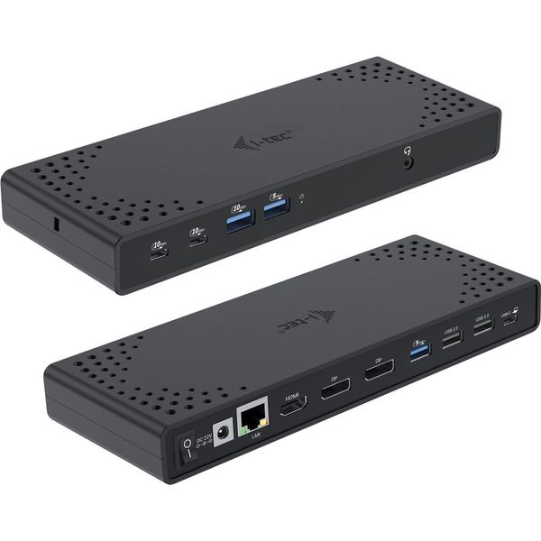 I-Tec USB-C Triple Display Docking Station Gen 2 + Power Delivery 100W-image