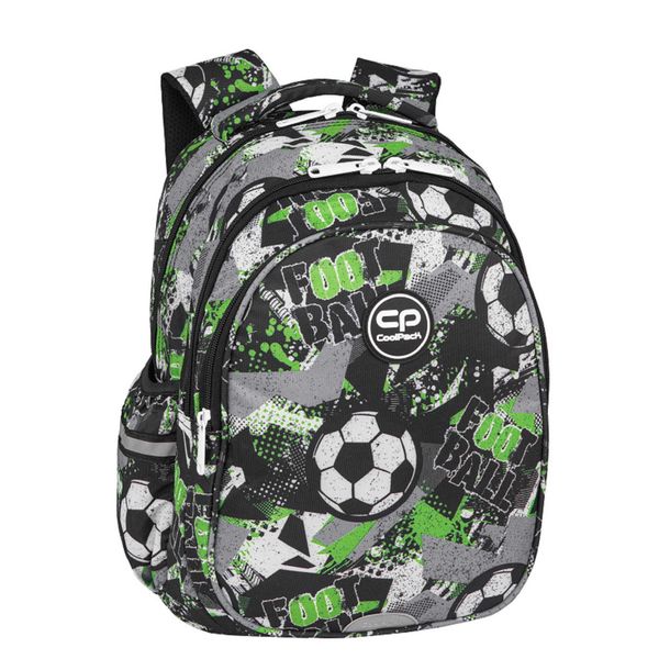 Coolpack Jerry Zaino Per La Scuola Per Ragazzi Let's Gol Zaino A 3 Scomparti-image