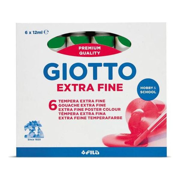Giotto 352012 Colore A Tempera 12 Ml Tubo Verde-image