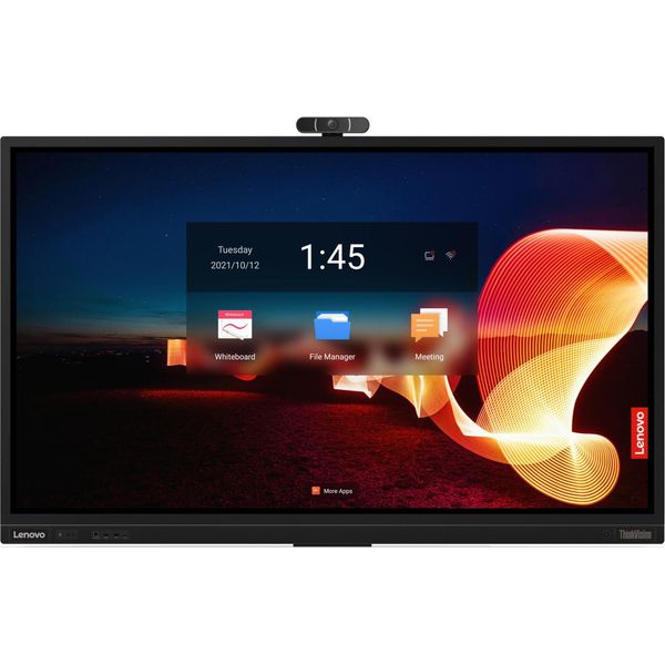 Lenovo Thinkvision T75 Monitor Pc 190,5 Cm (75 Pollici) 3840 X 2160 Pixel 4K Ultra Hd Led Touch Screen Nero-image