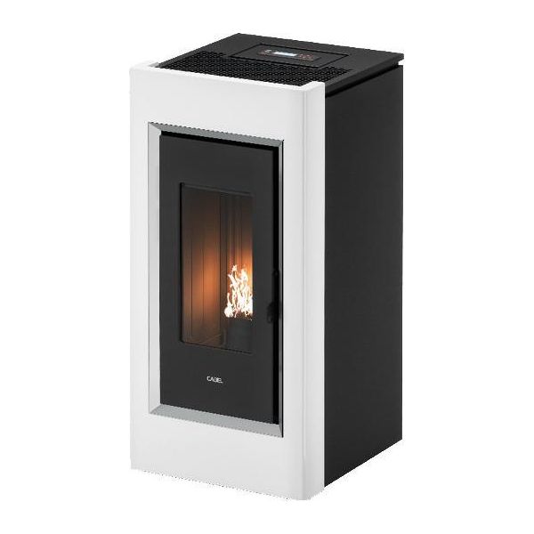 Cadel Prince 11 Libera Installazione Pellet Nero, Bianco-image