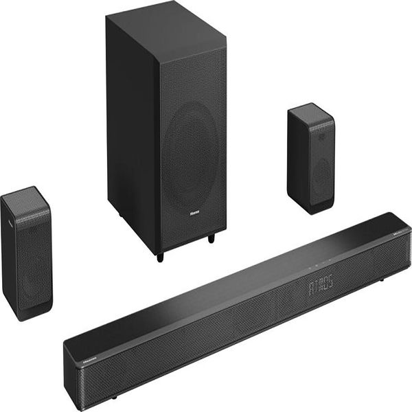 Hisense AX5125H Altoparlante Soundbar Nero 5.1.2 Canali 500 W-image