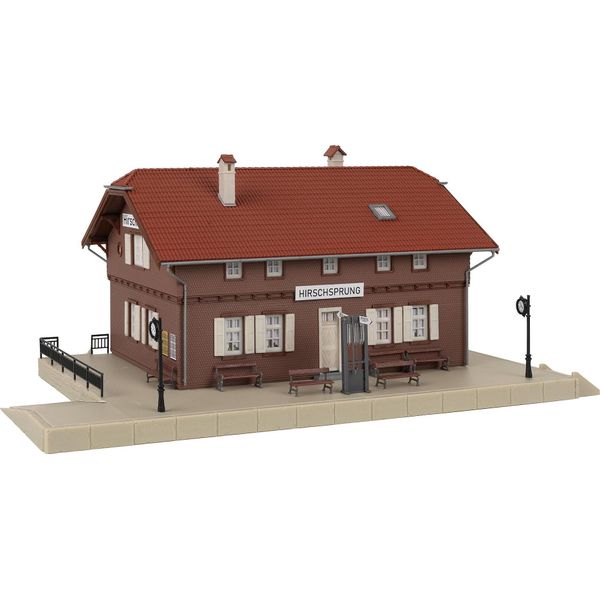 Faller 191822 H0 Stazione Ferroviaria Hirschsprung Kit Di Montaggio O Accessori-image