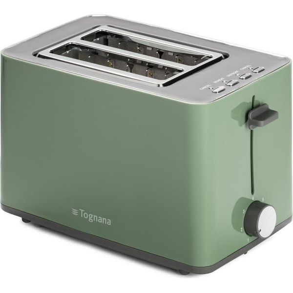 Tognana Porcellane Tostapane Con Pinze Per Toast Verde Salvia-image