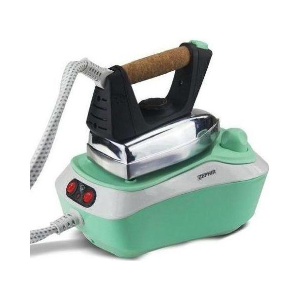 Zephir ZHF5000 Ferro Da Stiro A Caldaia 2300 W 0.85 L Alluminio Nero Verde-image