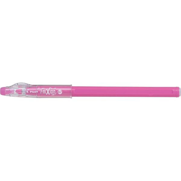 Pilot Frixion Ball Stick Penna In Gel Con Cappuccio Medio Rosa 12 Pz-image