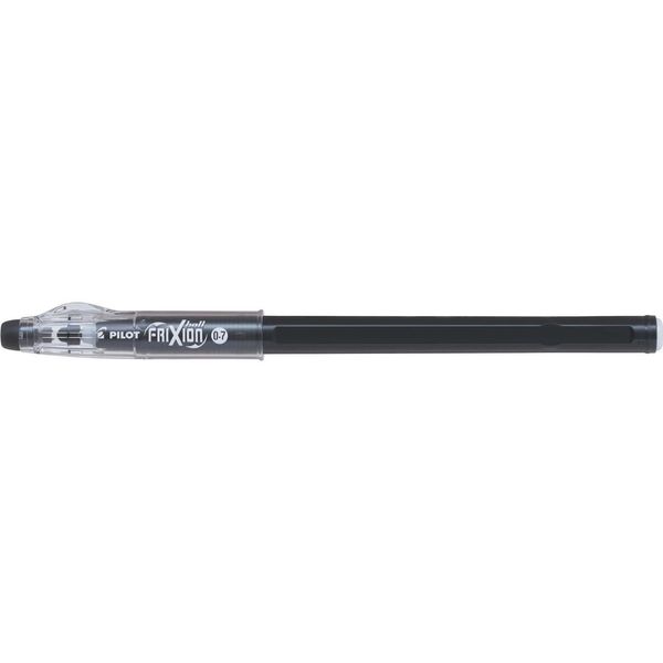 Pilot Frixion Ball Stick Penna In Gel Con Cappuccio Medio Nero 12 Pz-image