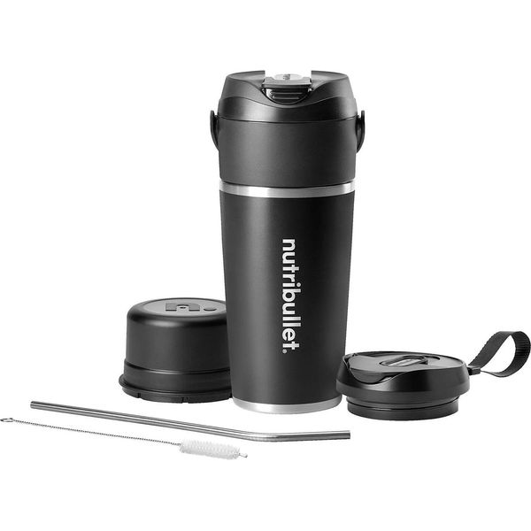 Nutribullet Flip NBP016B Tragbarer Smoothie Maker Schwarz (NBP016B)-image
