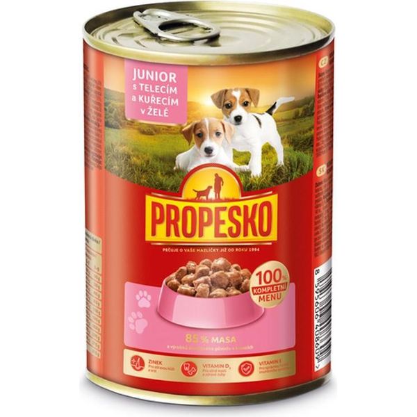 Propesko Pes Junior 415 G, Bocconcini-image