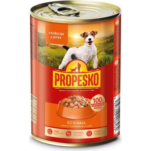 Propesko Pes 415 G Pollo, Fegato In Salsa-image