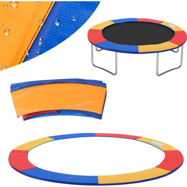 Copertura Del Bordo Del Trampolino Aopunly, Protezione Del Bordo, Accessori Per Trampolino, Copertura A Molla Per Trampolino 244 Cm Colorato-image