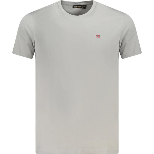 Napapijri Camicia A Maniche Corte Regular Fit Collo Rotondo Ricamo Logo : Taglia - Xl Taglia: Xl-image