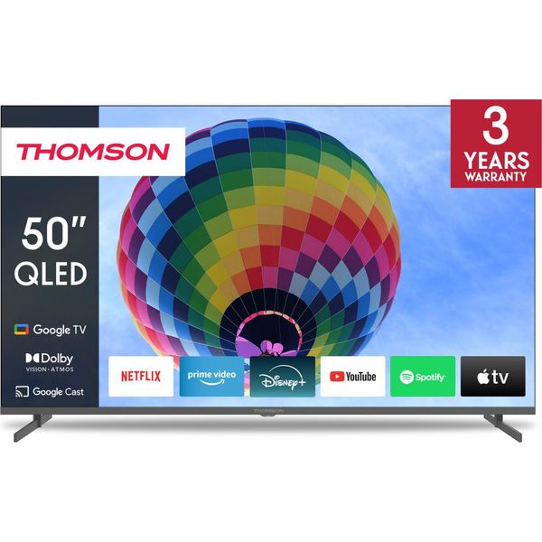 Thomson 50QG4S14 Tv 55 Pollici 4K Ultra Hd Smart Tv Wi-Fi Grigio-image