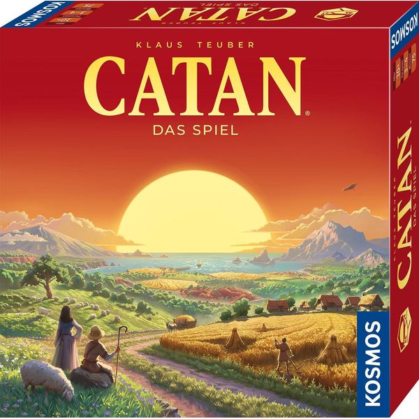 Kosmos Catan Das Spiel, Strategiespiel, Gesellschaftsspiel, Neuauflage, Ab 10 Jahren, 684655-image