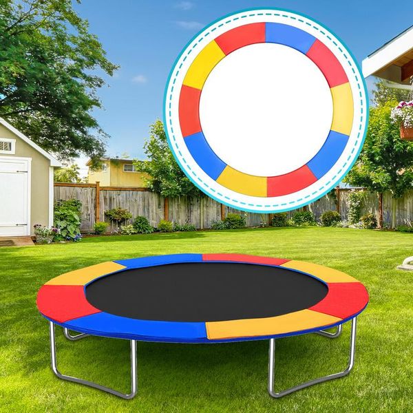 Jayseuw Copertura Per Bordo Trampolino, Protezione Per Bordo, Accessori Per Trampolino, Copertura Per Molle Per Trampolino 244 Cm Colorato-image