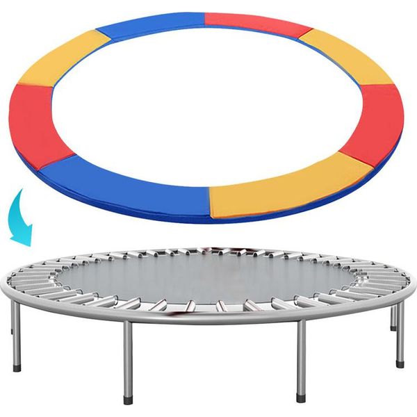 Tolletour Copertura Per Bordo Trampolino, Protezione Per Bordo, Accessori Per Trampolino, Copertura Per Molle Per Trampolino 244 Cm Colorato-image