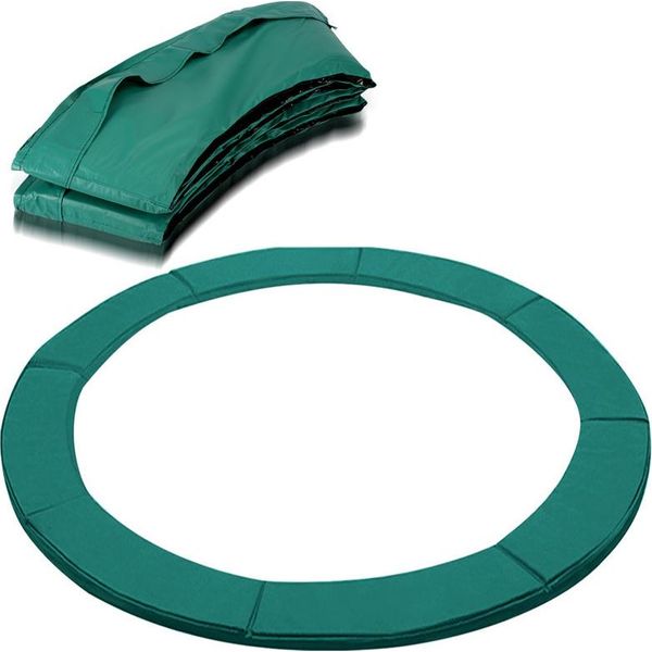 Clanmacy Copertura Per Bordo Trampolino, Protezione Per Bordo, Accessori Per Trampolino, Copertura Per Molle Per Trampolino 366 Cm Verde-image