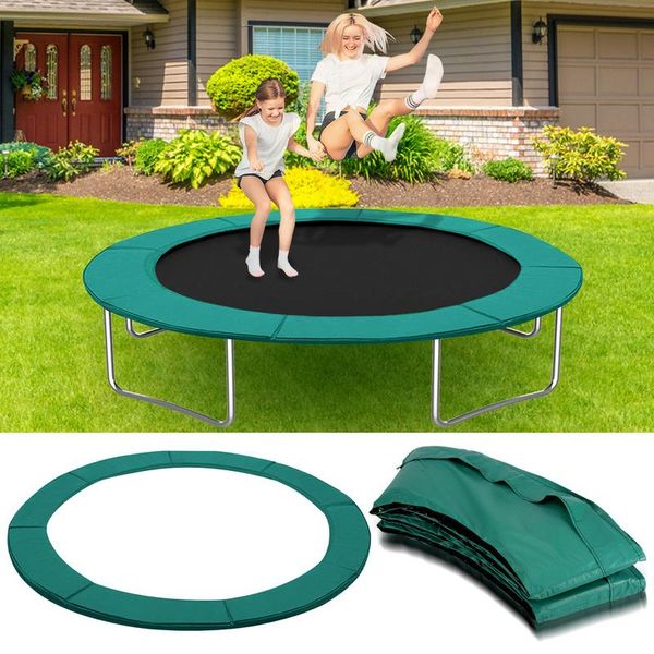 Tolletour Copertura Per Bordo Trampolino, Protezione Per Bordo, Accessori Per Trampolino, Copertura Per Molle Per Trampolino 426 Cm Verde-image