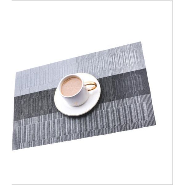 Inf Set Di 2 Tovagliette Classiche Marroni Per Hotel E Ristoranti Nero+Grigio-image