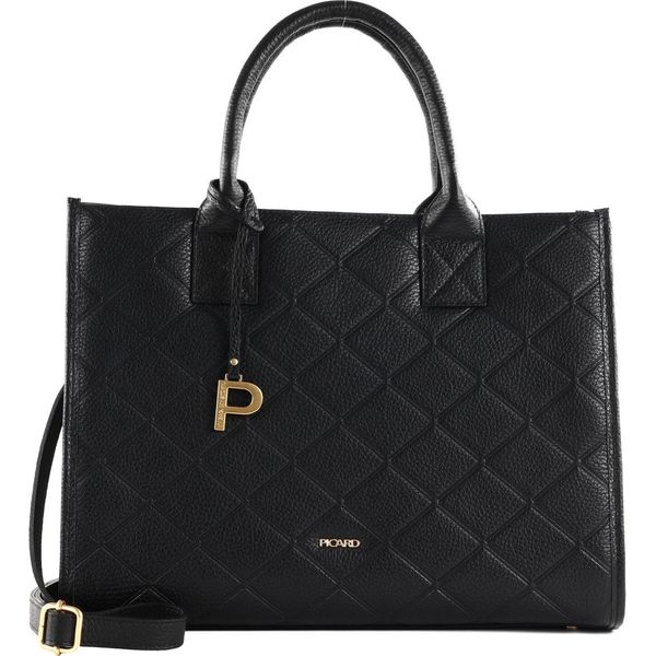 Picard Pelle Borsa A Tracolla Borsa Shopper Broadway Shopper Black Nero-image