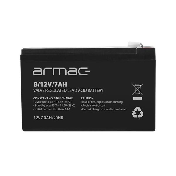 Universal Gel Battery For Ups Armac B/12V/7Ah-image