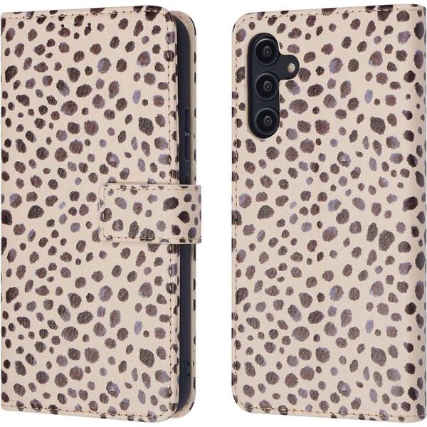 Samsung Galaxy A14/Samsung Galaxy A14 Cover - Similcuoio - Flip Cover Imoshion - Colorata-image