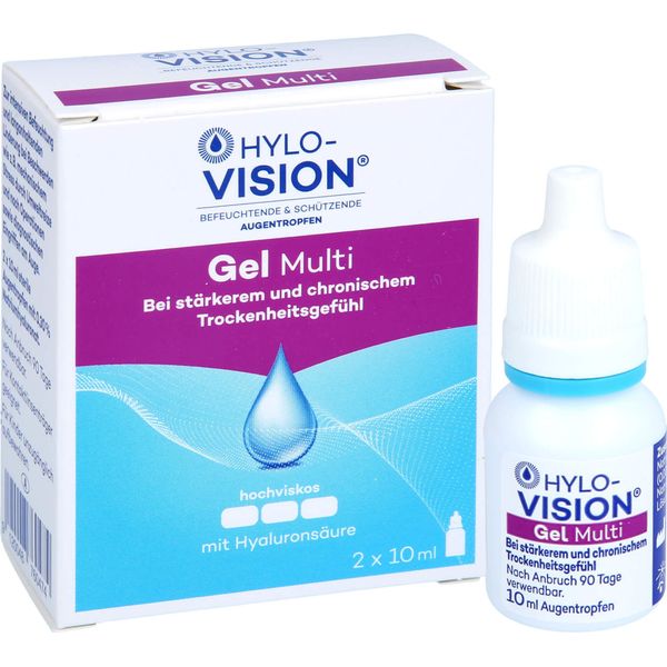 Hylo-Vision Gel Multi Collirio 2X10 Ml-image