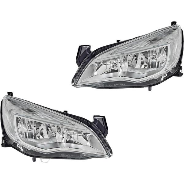 Set Fari Principali 12 V W21/5W H7/H7 Ff Alogeni Hella Per Opel Astra E Altri Modelli-image