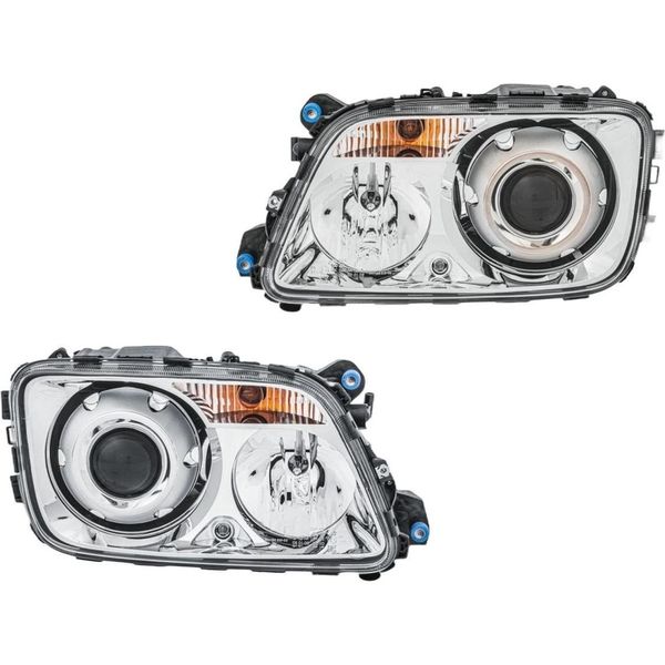 Set Fari Principali Sinistro 24 V PY21W W5W D1S/H1 Bi-Xenon Hella Per Mb Actros-image