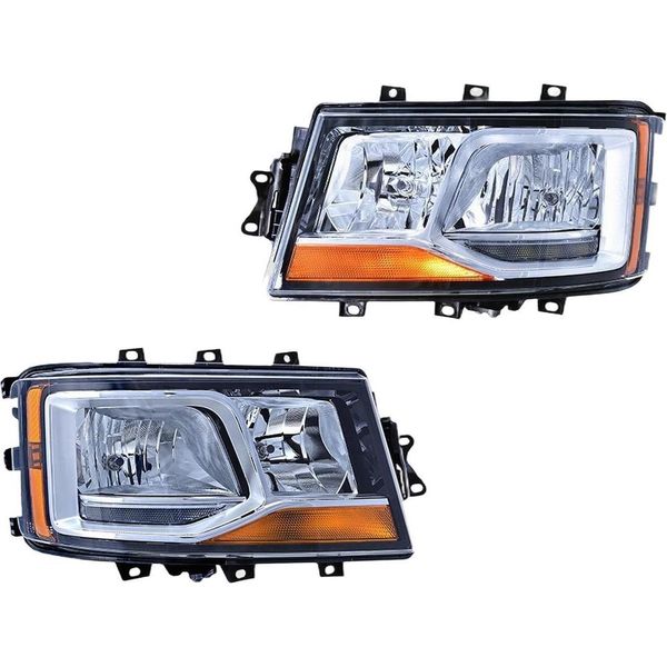 Set Fari Principali Sinistro Destro 24 V H7 Alogeno Hella Per Scania P Ii E Altri Modelli-image