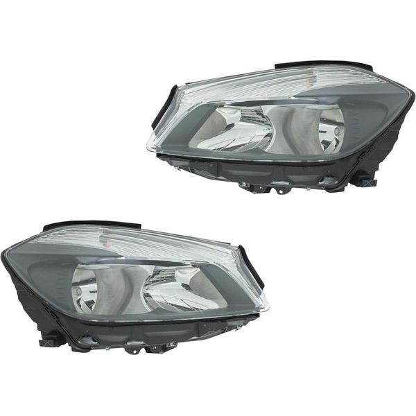 Set Fari Principali Sinistro 12 V H7 PY21W H15 Alogeno Hella Per Mb Classe A-image