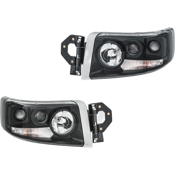 Set Fari Principali 24 V H7/H1 W5W PY21W Alogeni Hella Per, Tra Gli Altri, Renault Trucks-image