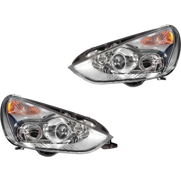 Set Fari Principali 12 V PY21W D1S/H1 Alogeni Bi-Xeno Hella Per Ford E Altri Modelli-image
