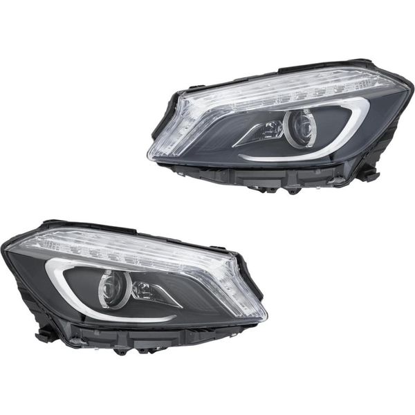 Set Fari Principali Sinistro 12 V D1S/H7 Led Bi-Xeno Hella Per Mb Classe A-image