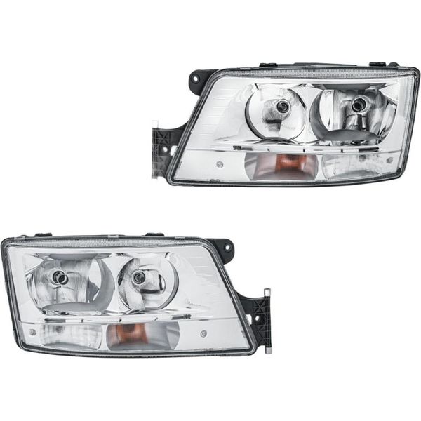 Set Fari Principali Sinistro 24 V PY21W H7/H7 H21W Alogeno Hella Per Man Tgs E Altri Modelli-image