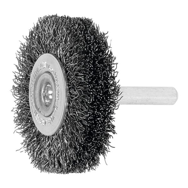 Lessmann Schaft-RundbüRste Stahldraht 0,30 Mm, BüRsten-⌀Xbesatzbreite: 50X15 Mm (415163)-image