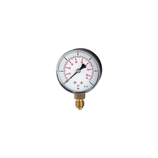 Riegler Standardmano »Pressure Line« G 1/4 Unten, -1/0 Bar/-14,5 Psi, Ø50 (100-KDE)-image