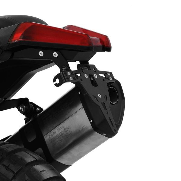 Porta Targa Zieger Pro Compatibile Con Aprilia Tuareg 660 France-image